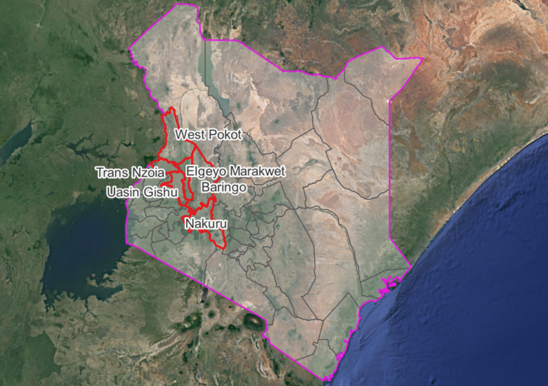 RK PROJECT MAP OF AREAS TARGET LOCATIONS AND GROUPS